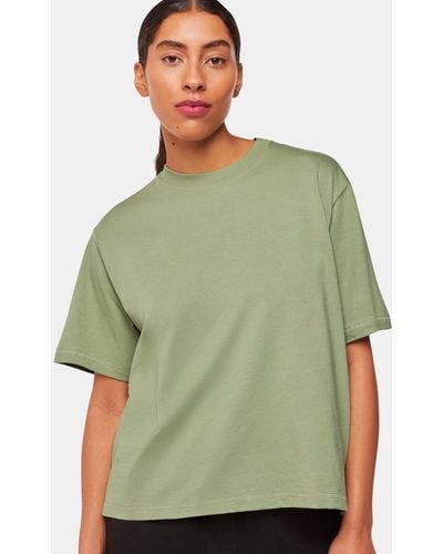 Whistles Relaxed Cotton T-shirt - Green