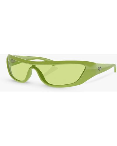 Ray-Ban Rb4431 Xan Wrap Sunglasses - Green