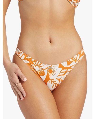 Billabong On Island Time Bikini Bottoms - Orange