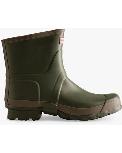 HUNTER Gardener Short Wellington Boots - Green
