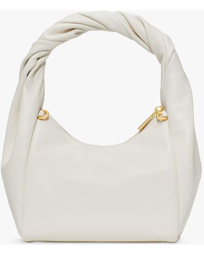 Kate Spade Twirl Leather Top Handle Bag - White