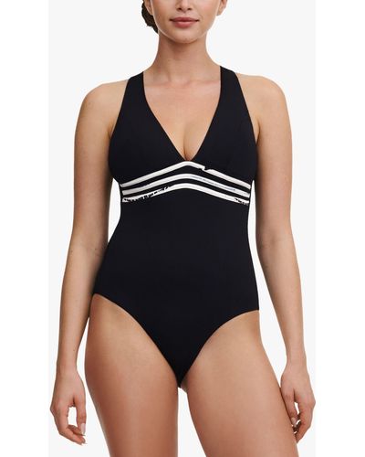 FEMILET Maui Plunge Swimsuit - Black