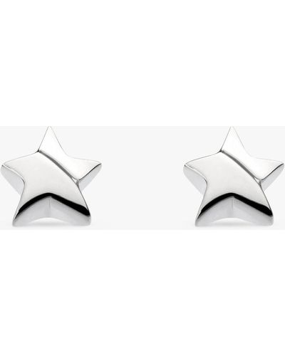 Kit Heath Miniatures Starlight Stud Earrings - White
