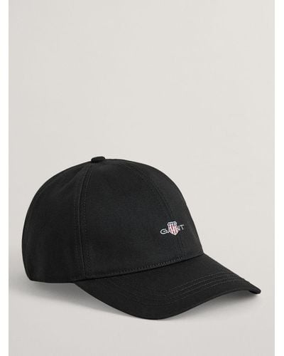 GANT Shield Baseball Cap - Black