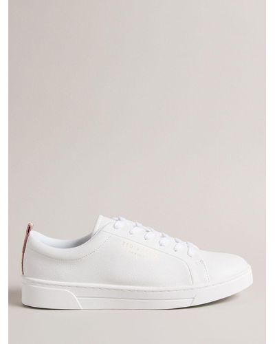 Ted Baker Artioli Low Top Trainers - Natural