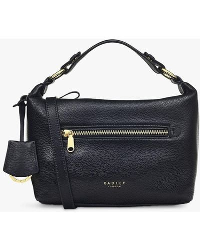 Radley Witham Road Leather Cross Body Bag - Blue