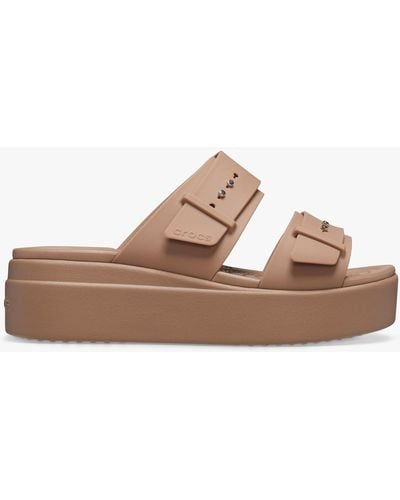 Crocs™ Brooklyn Sandal Low Clogs - White