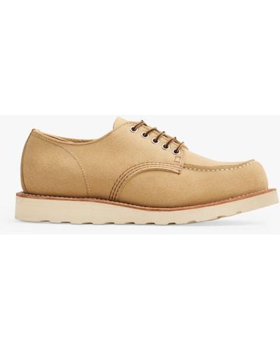Red Wing Heritage Work Classic Oxford Shoe - Natural