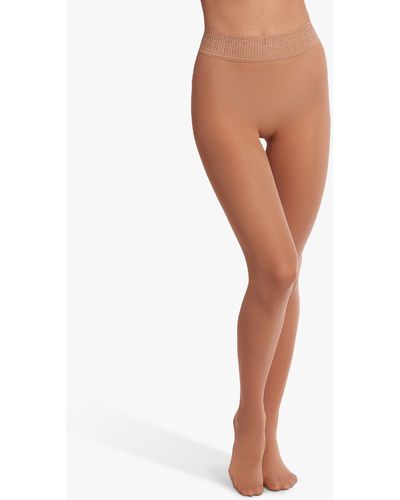 Wolford Fatal 15 Denier Sheer Tights - White