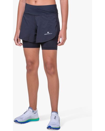 Ronhill Two-in-one Shorts - Blue