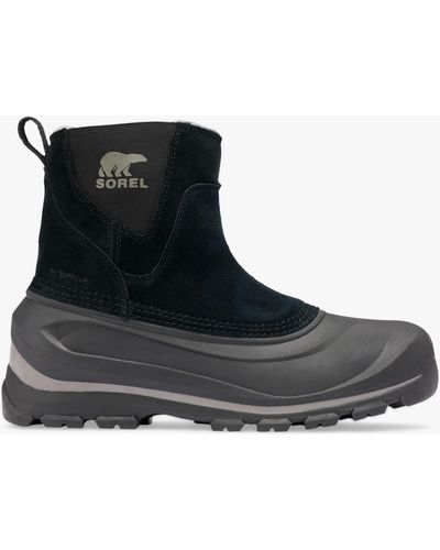 Sorel Buxton Pull On Waterproof Boots - Black