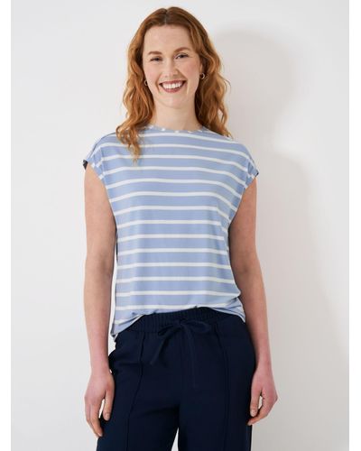 Crew Ruby Stripe T-shirt - Blue