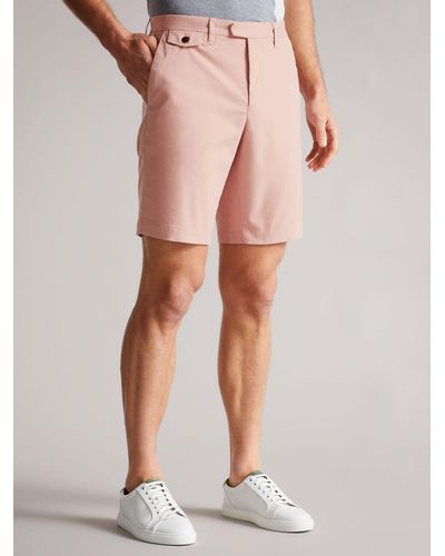 Ted Baker Ashfrd Chino Shorts - Pink