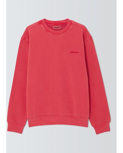 Carhartt Duster Script Jumper - Red