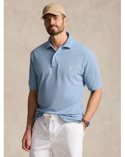 Ralph Lauren Big & Tall Regular Fit Polo Shirt - Blue