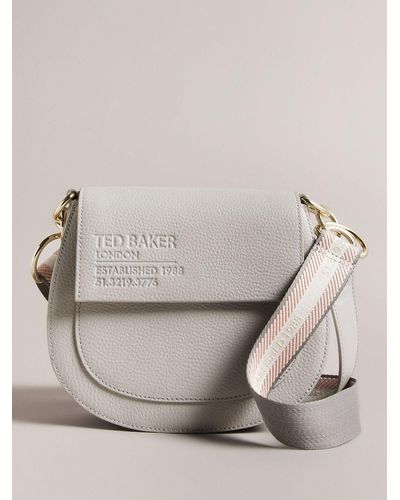 Ted Baker Daliai Leather Cross Body Bag - Natural