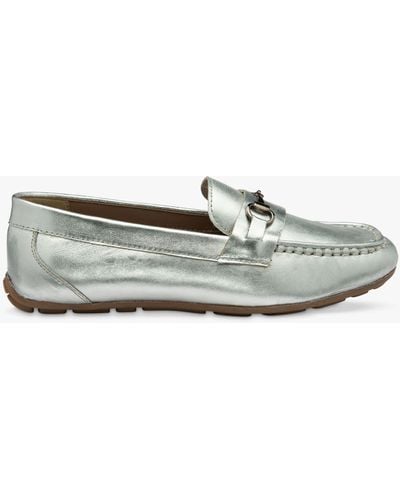 Ravel Dutton Leather Loafers - Grey