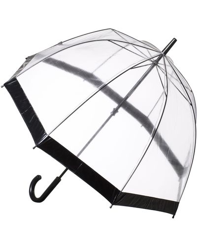 Fulton Birdcage Domed Umbrella - Black