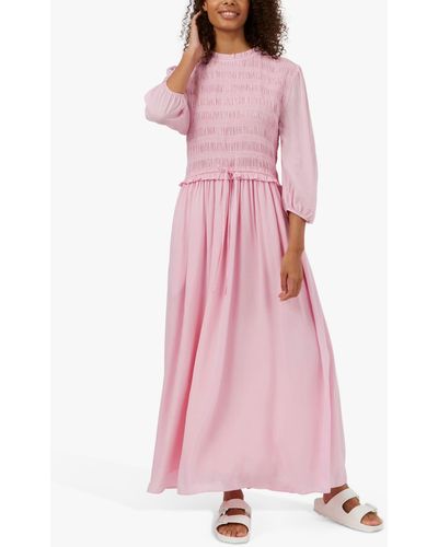 Great Plains Bali Midi Dress - Pink