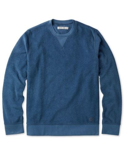 Outerknown Hightide Crew Neck Jumper - Blue