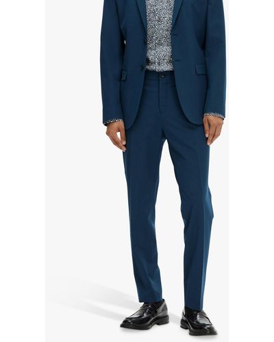 SELECTED Liam Tailored Trousers - Blue