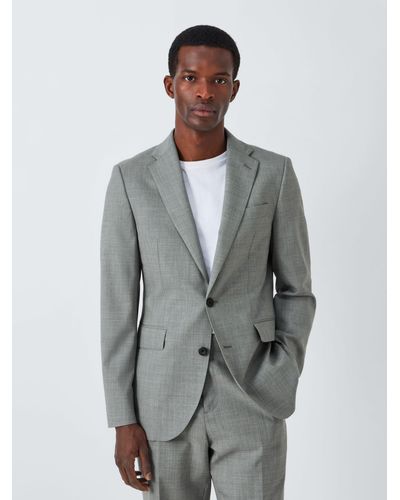 John Lewis Hanford Regular Fit Wool Suit Jacket - Grey