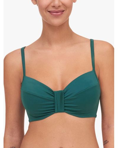 FEMILET Arizona Underwired Multiway Stap Bikini Top - Green