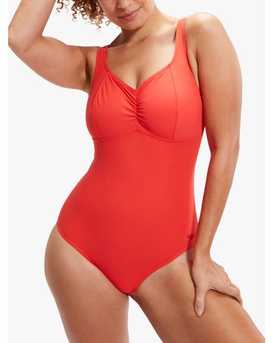Speedo Shaping Contoureclipse Swimsuit - Red