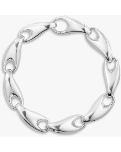 Georg Jensen Organic Links Chain Bracelet - White