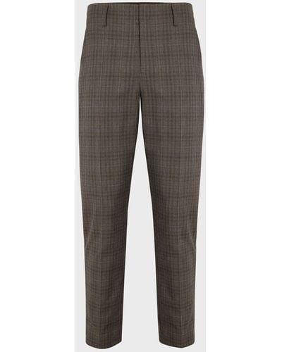 Gerard Darel Edelweiss Check Trousers - Grey