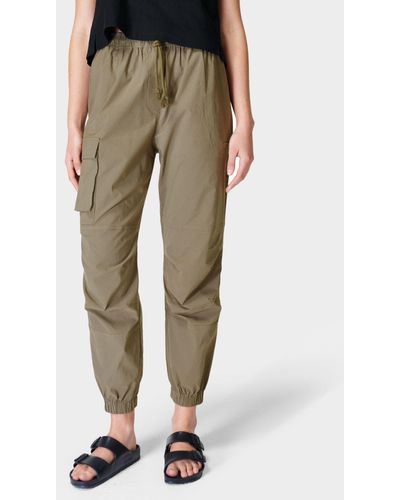 Sweaty Betty Quinn Cargo Trousers - Natural