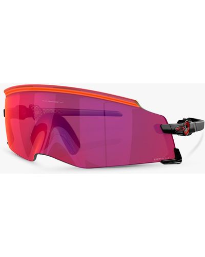 Oakley Oo9455m Kato Wrap Sunglasses - Pink