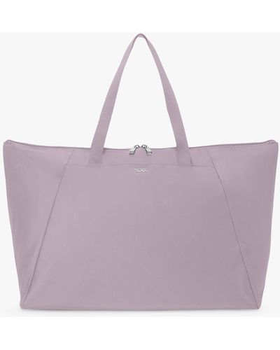 Tumi Just In Case Tote Foldable Tote Bag - Purple