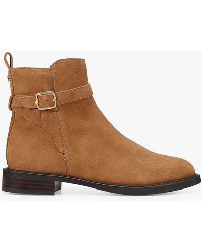 Sam Edelman Nolynn Leather Ankle Boots - Brown