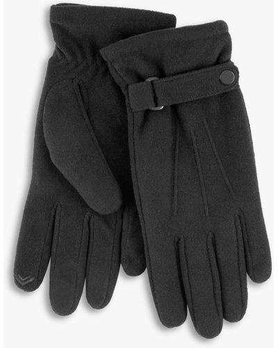Totes Fleece Smartouch Gloves - Black