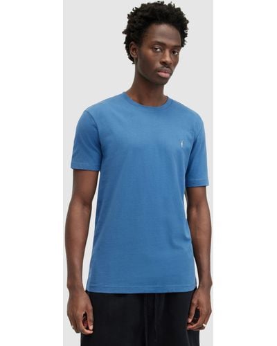 AllSaints Brace Crew T-shirt - Blue