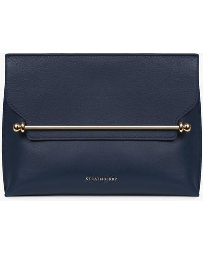 Strathberry Stylist Crossbody Bag - Blue