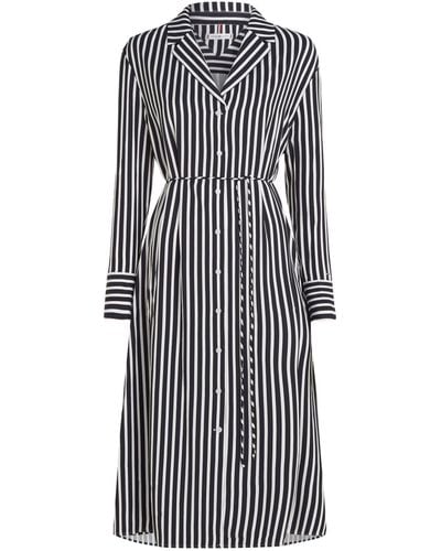 Tommy Hilfiger Shirt Midi Dress - Multicolour