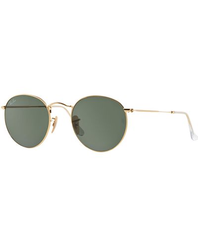 Ray-Ban Rb3447 Round Metal Sunglasses - Multicolour