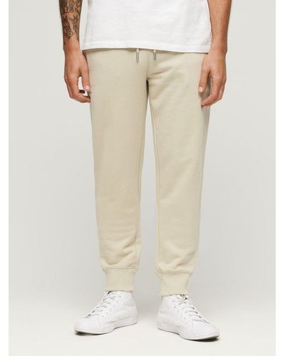 Superdry Essential Logo Joggers - Natural