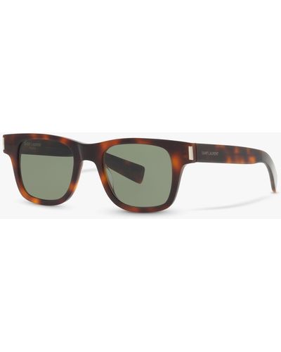 Saint Laurent Sl 564 D-frame Sunglasses - Grey