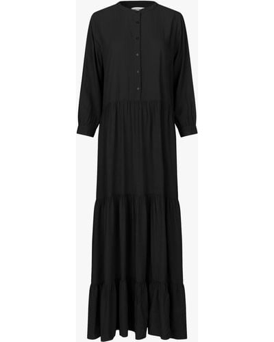 Lolly's Laundry Nee Tiered Maxi Dress - Black