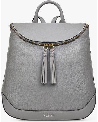 Radley Milligan Street Medium Zip Backpack - Grey