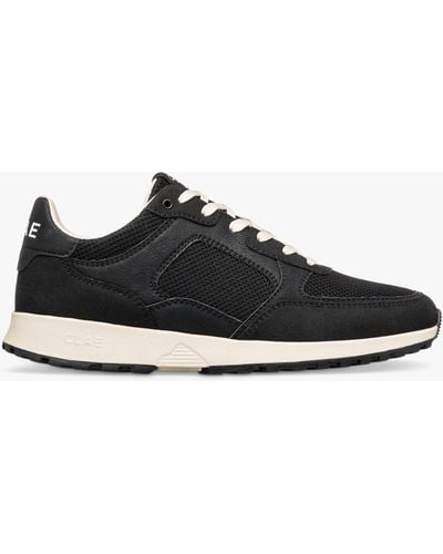CLAE Joshua Lace Up Trainers - Black