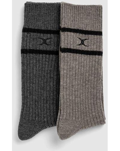 Rodd & Gunn Line Out Socks - Grey