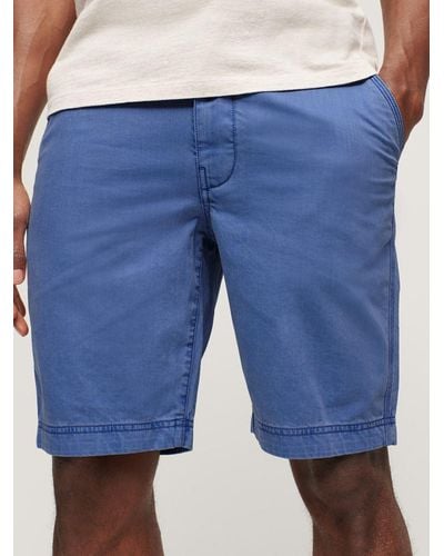 Superdry Vintage International Shorts - Blue
