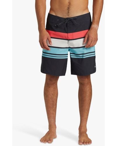 Quiksilver Everyday Stripe Swim Shorts - Blue