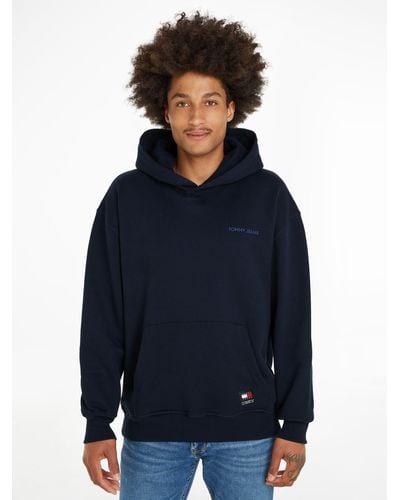 Tommy Hilfiger Tommy Jeans Relaxed Hoodie - Blue