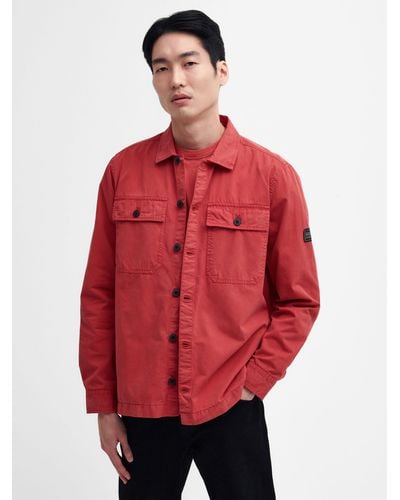 Barbour Adey Overshirt - Red