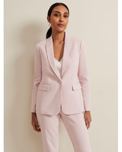 Phase Eight Petite Ulrica Suit Jacket - Pink